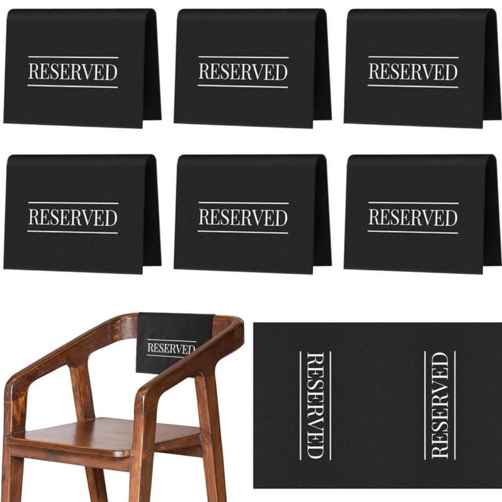 Reserved Black Dining Chair Covers